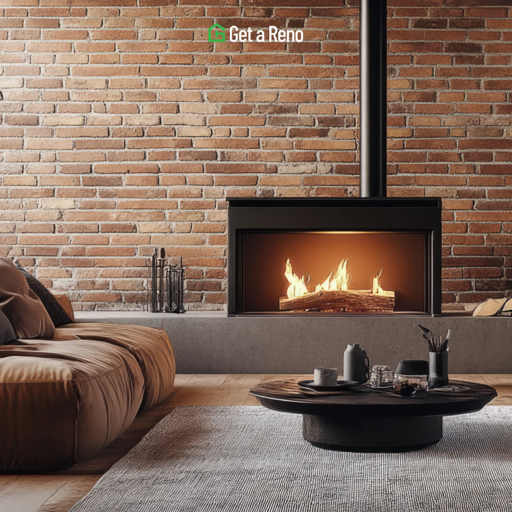 How to Transform an Outdated Fireplace with Modern Stone or Tile Facings