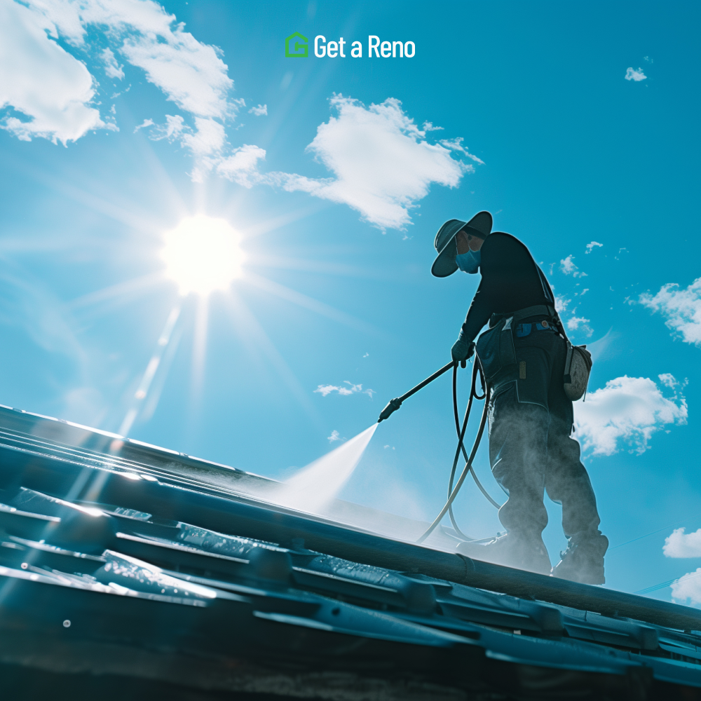 The Value of Professional Power Washing for Preserving Roof Shingles