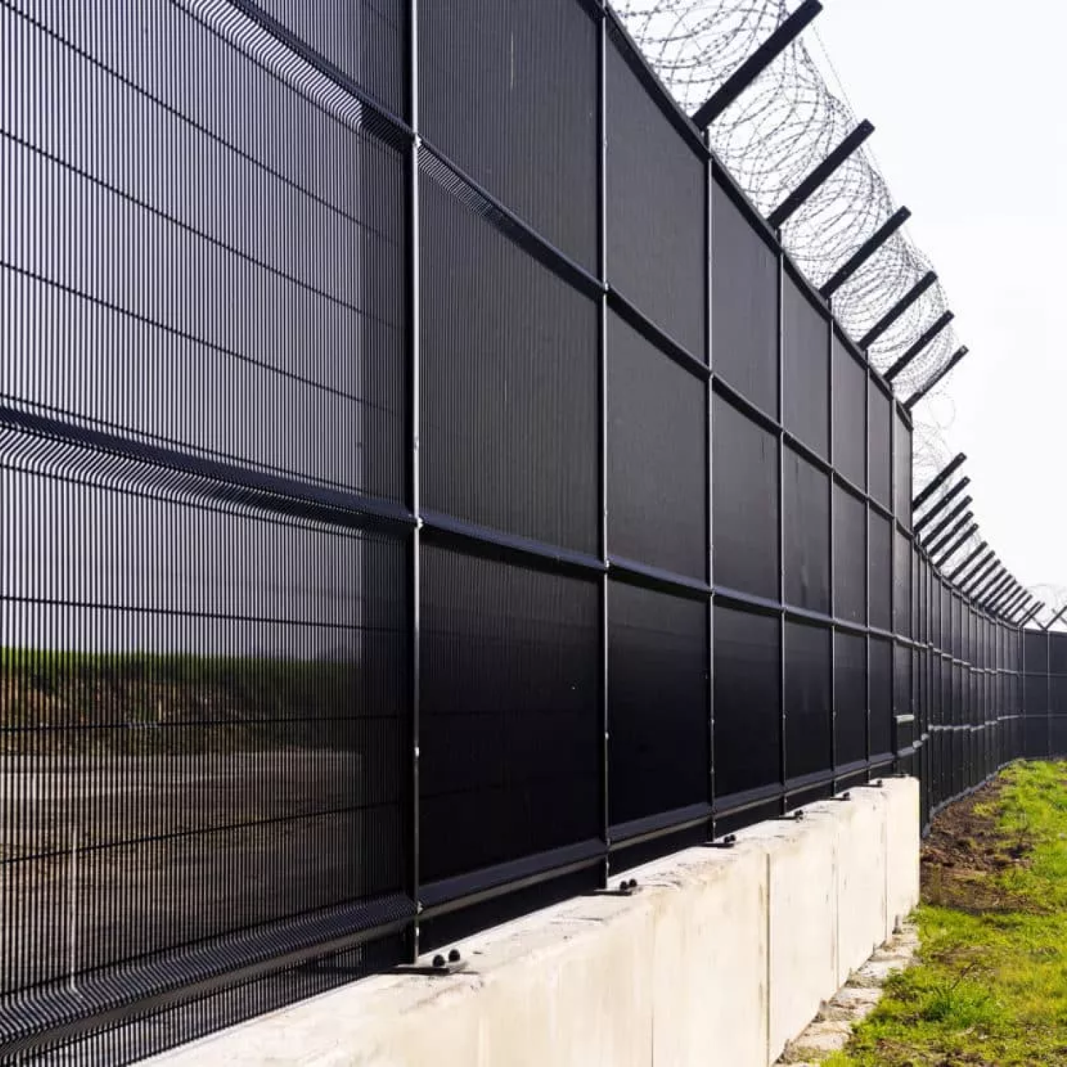 Industrial Perimeter Security Fencing