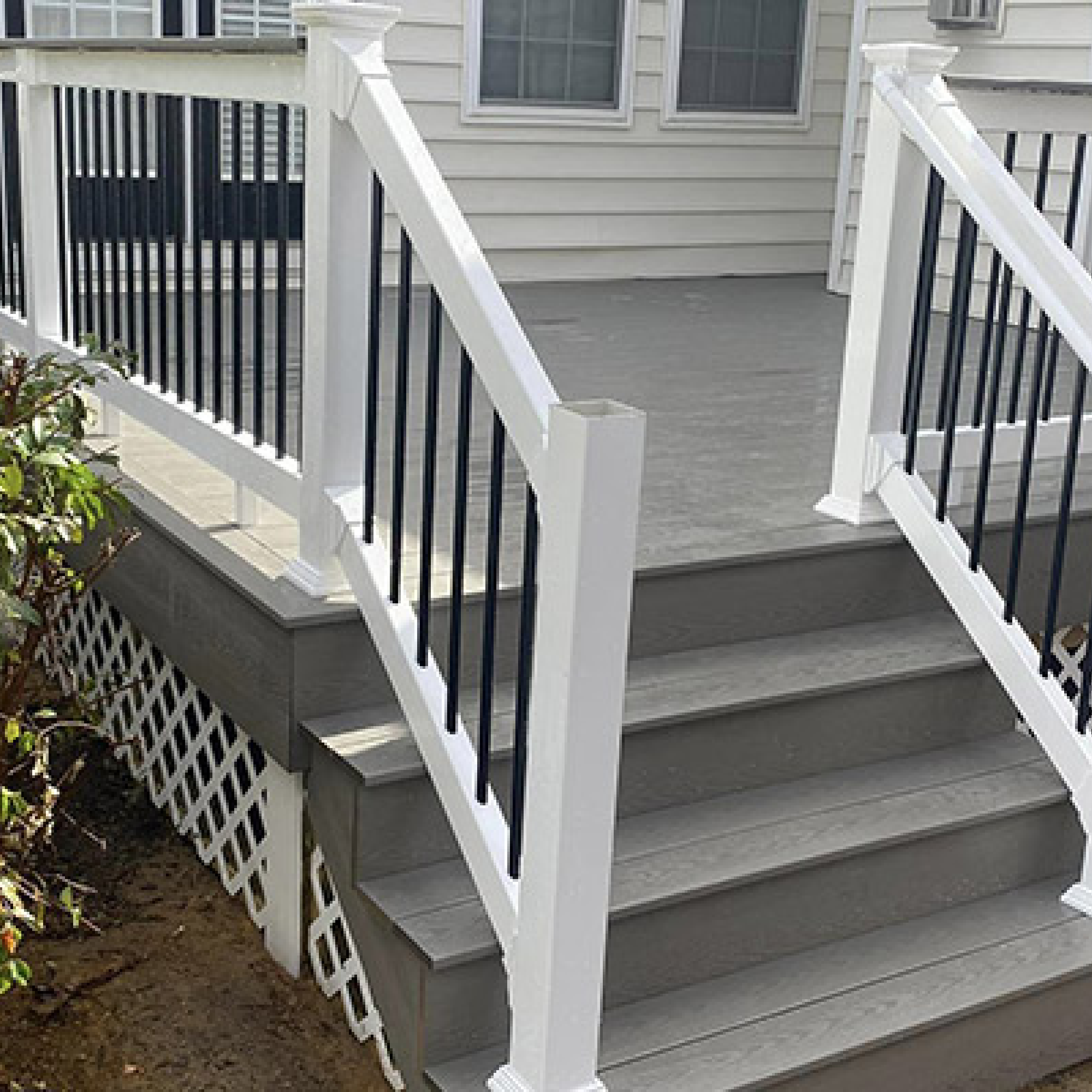 Deck Stair Construction