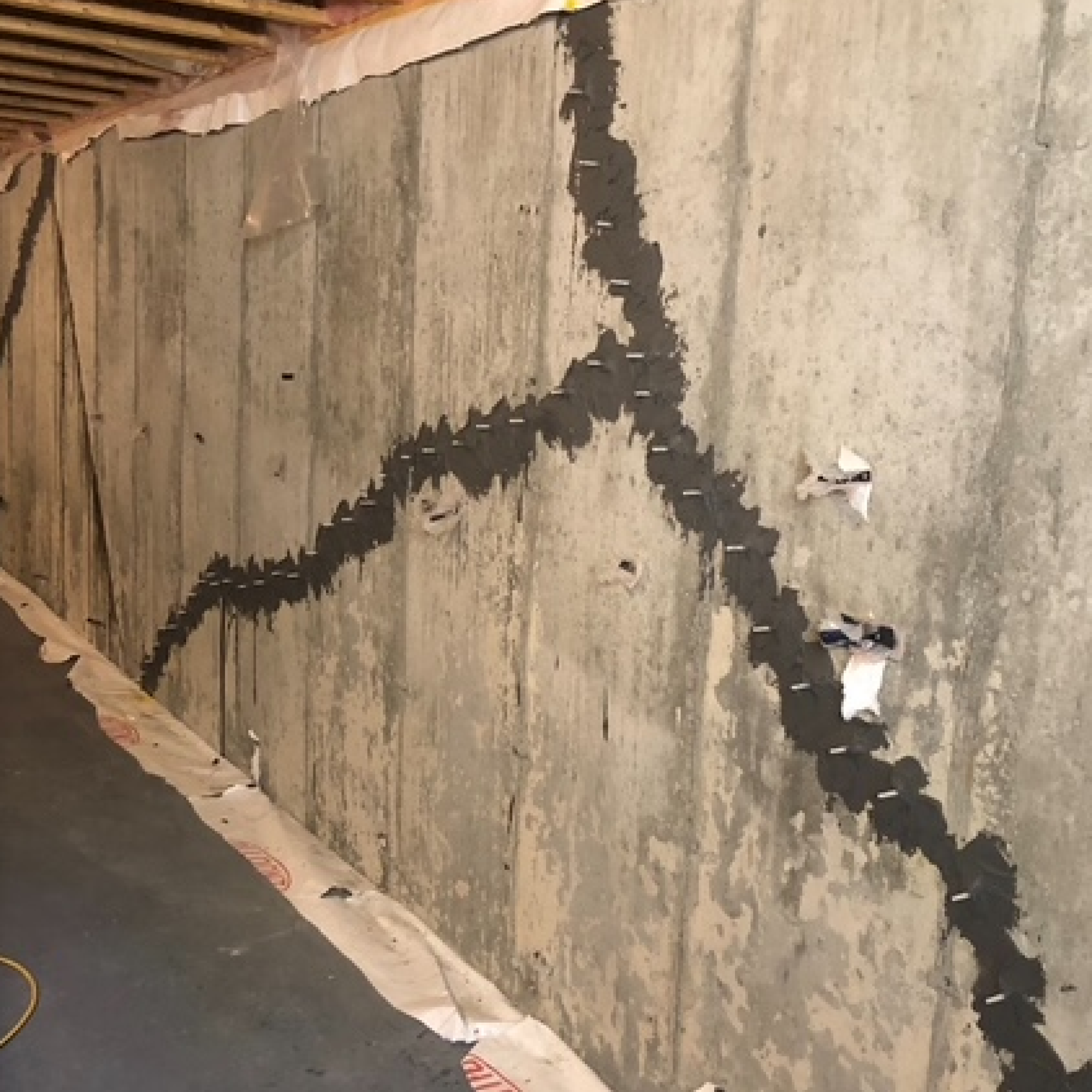Foundation Crack Injection
