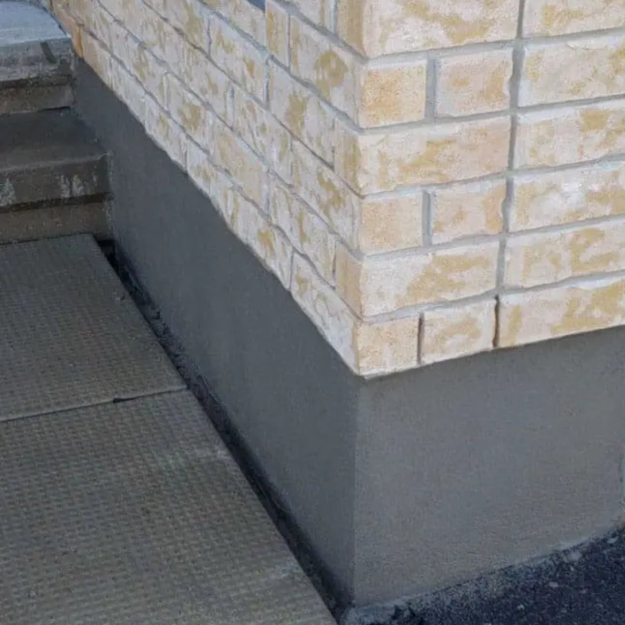Foundation Parging