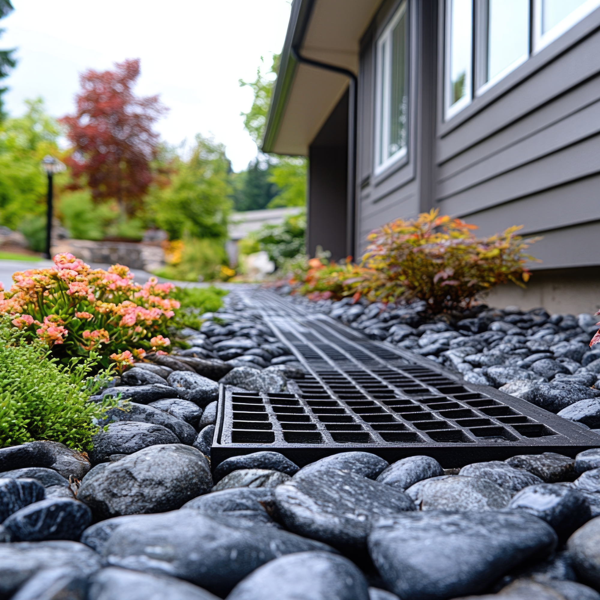 French Drain Installation