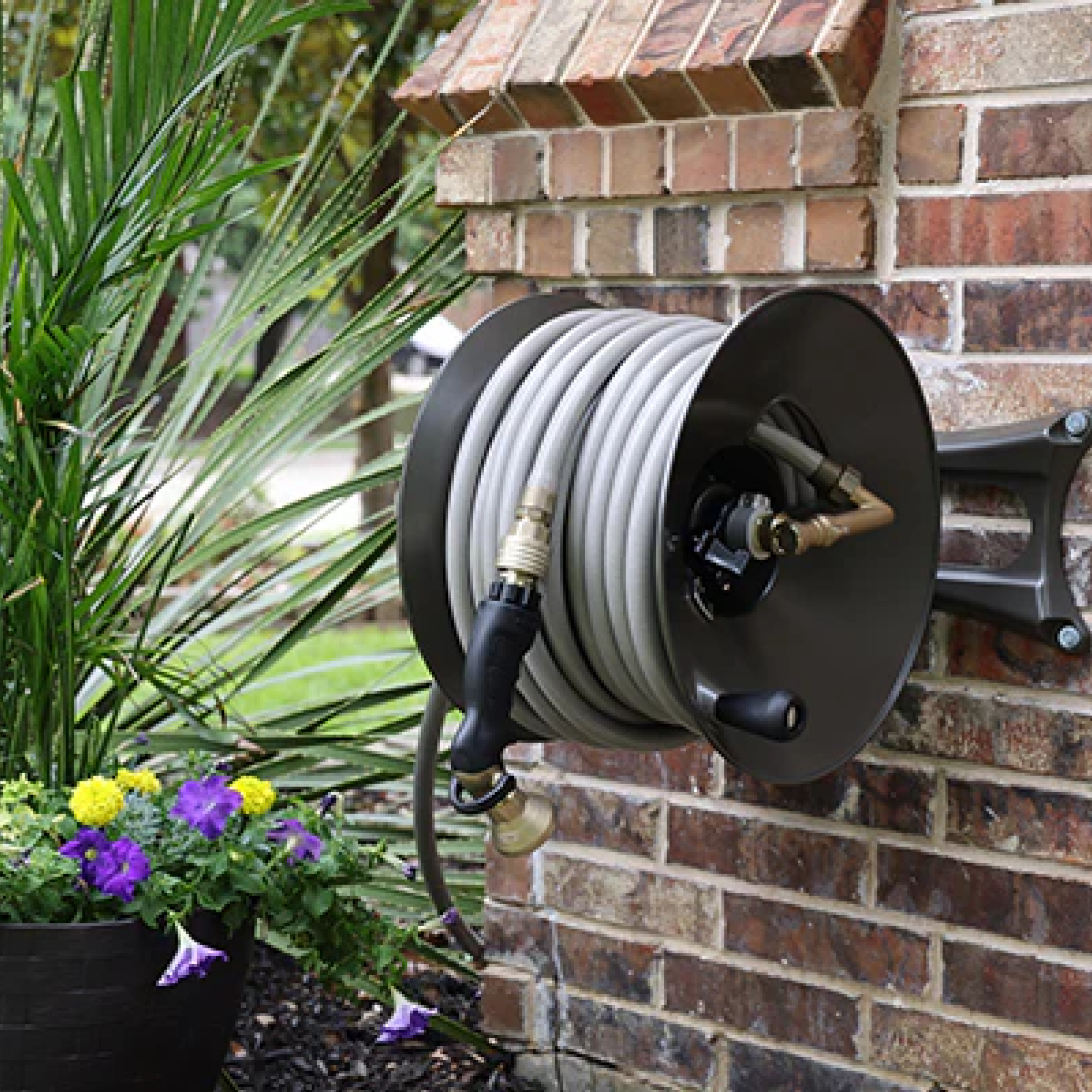 Hose Reel Mounting
