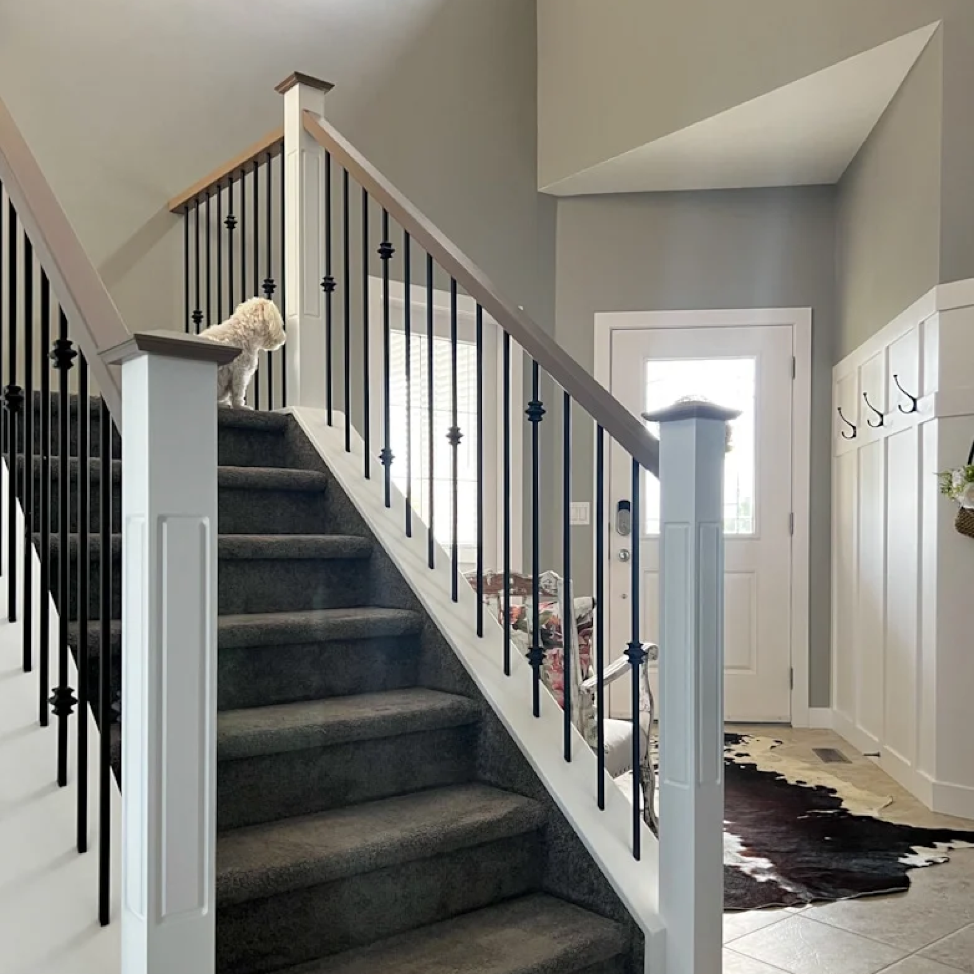 Indoor Railing Painting