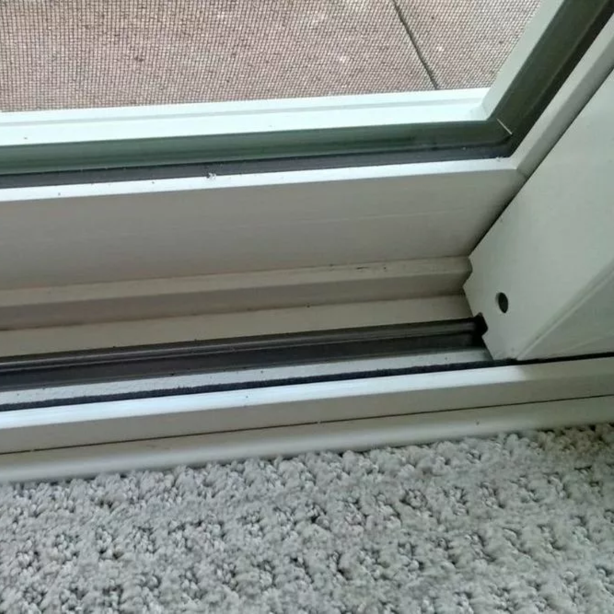 Patio Door Track Repair
