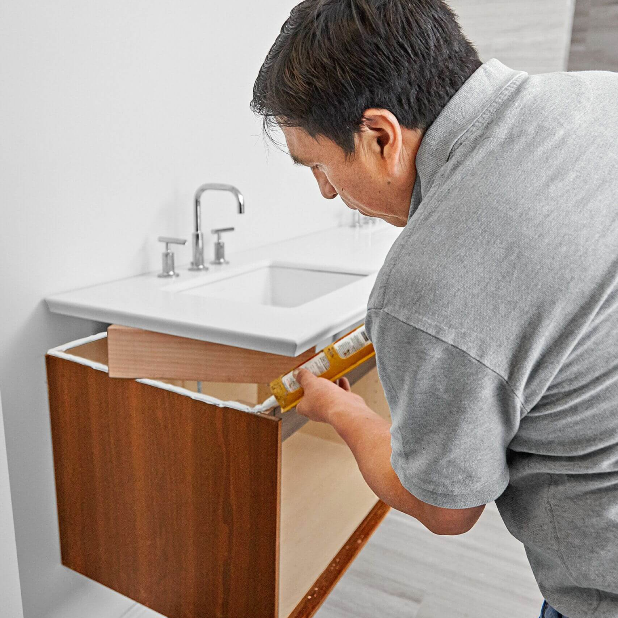 Vanity Installation