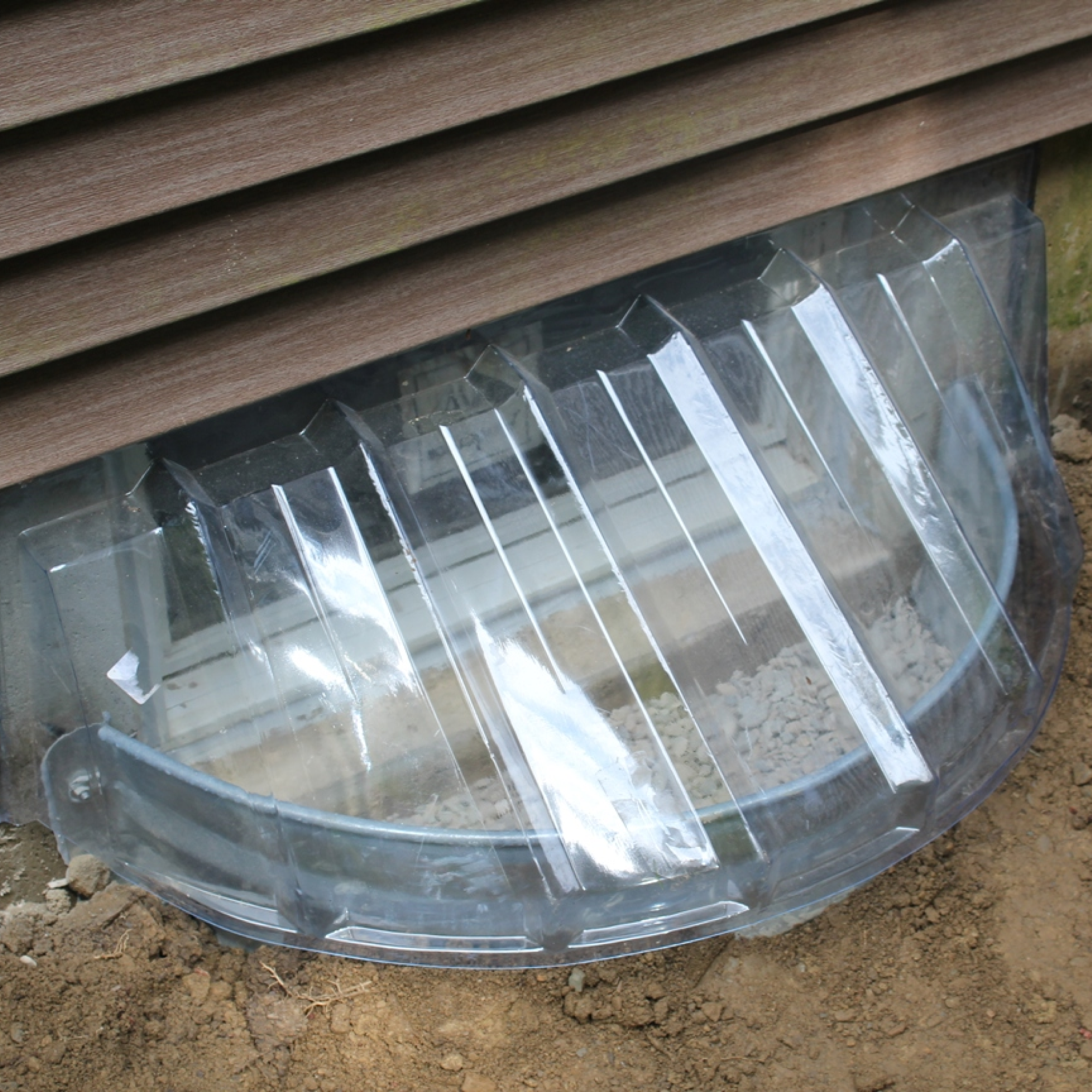 Window Well Cover Installation